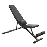 JUFIT Banc de Musculation Inclinable Entierement Réglable, Acceptant des Charges jusqu'à 300 kg