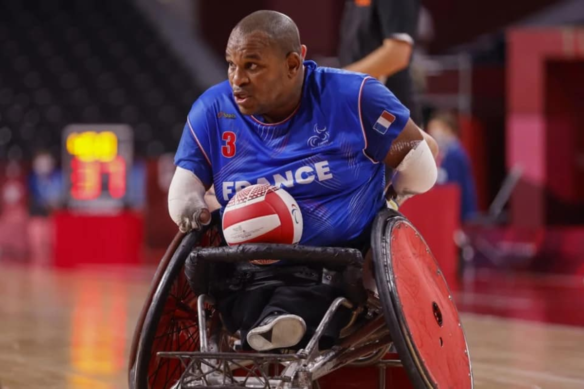 Le parcours de Cédric Nankin dans le rugby fauteuil